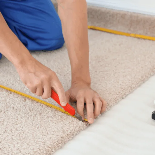 How we install carpet on stairs